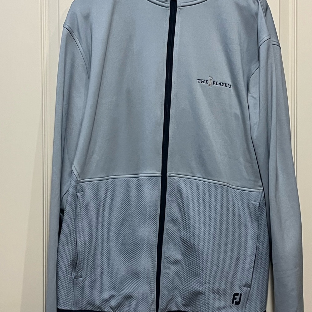 FootJoy Light Gray Full-Zip Jacket